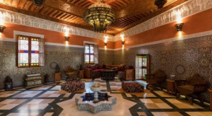 Castillo Palacio de los Condes de Cervellón en Anna, conocido como la “Alhambra valenciana”, escenario del rodaje de la película El Cautivo de Alejandro Amenábar.